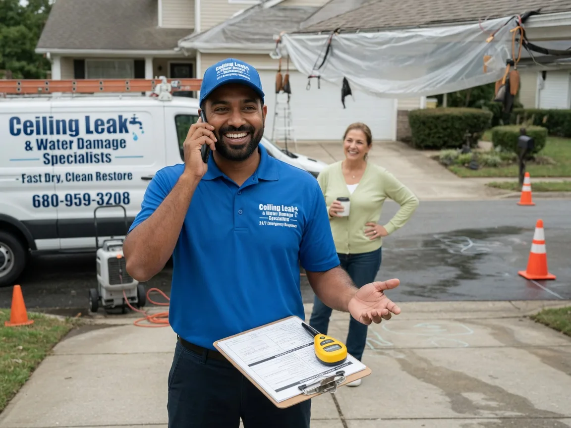 Ceiling Leak Cleanup Lancing, TN FAQs