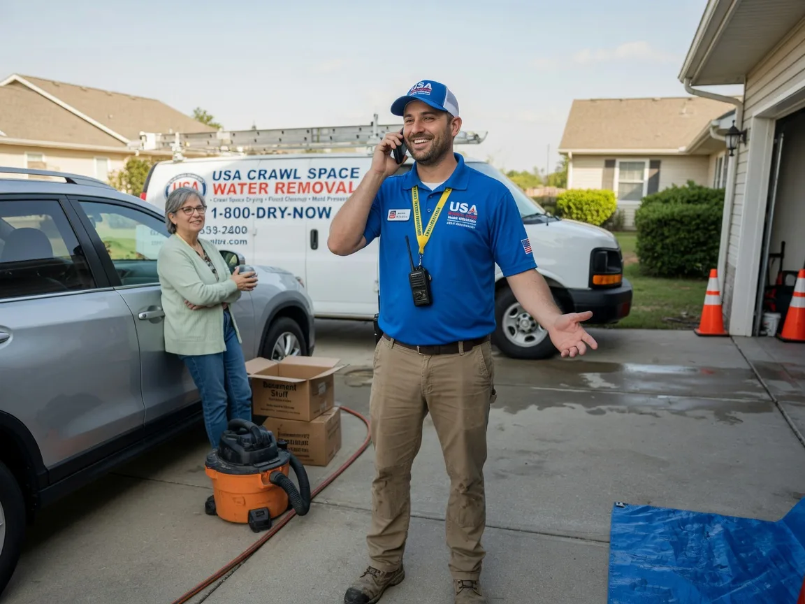 Crawl Space Water Removal Lancing, TN FAQs